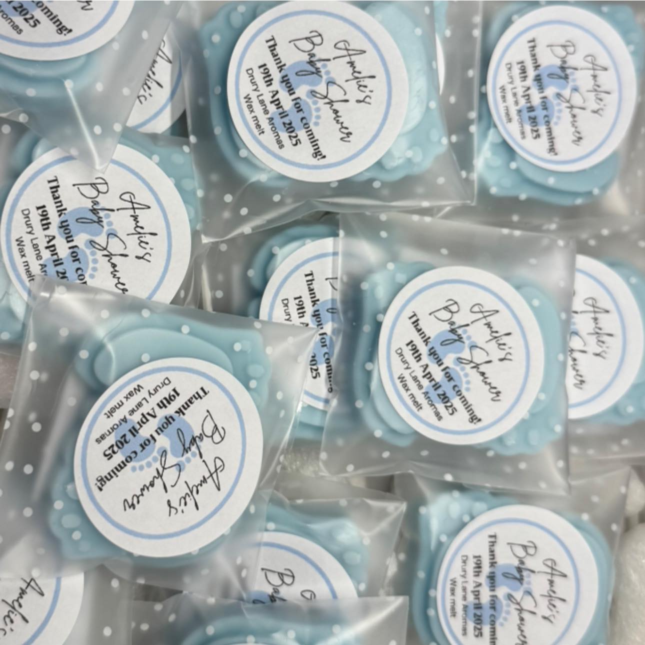 Wax Melt Baby Shower Favours - Personalised