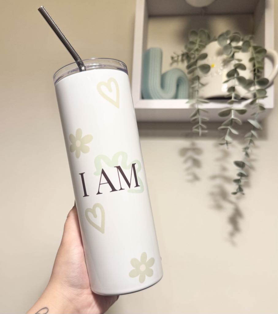 'I AM' Tumbler 600ml/20oz