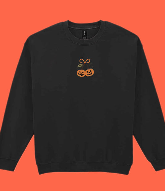 Pumpkin cherries sweatshirt