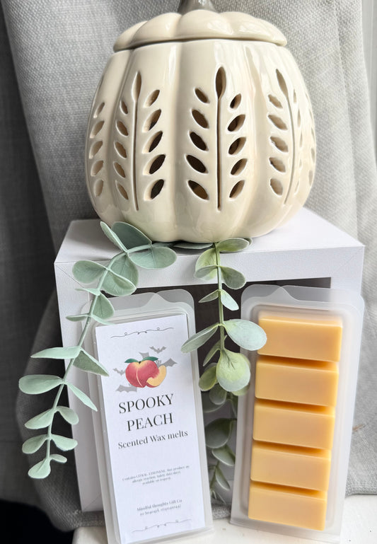Spooky peach wax melts