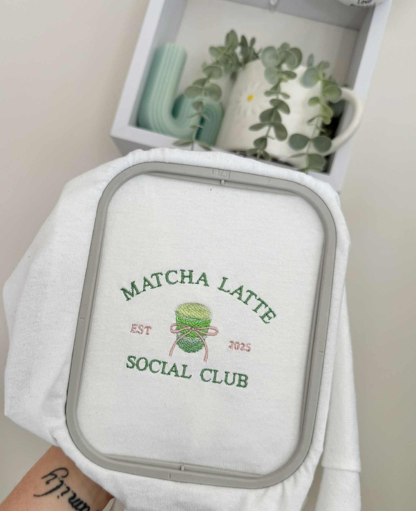 TESTER MEDIUM - Matcha Latte Social Club Tshirt